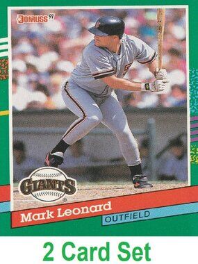 Mark Leonard Baseball Card Collection